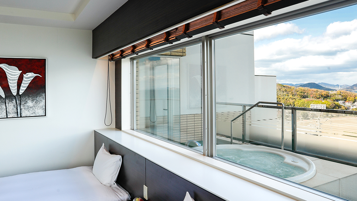 ジャグジー露天風呂付きスイート