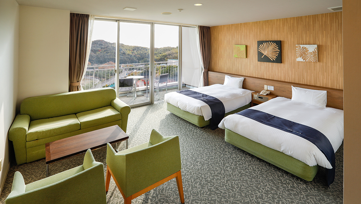 31㎡ツイン＋バルコニー付きスタンダード